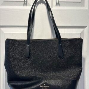 Kate Spade Sparkling Black Tote